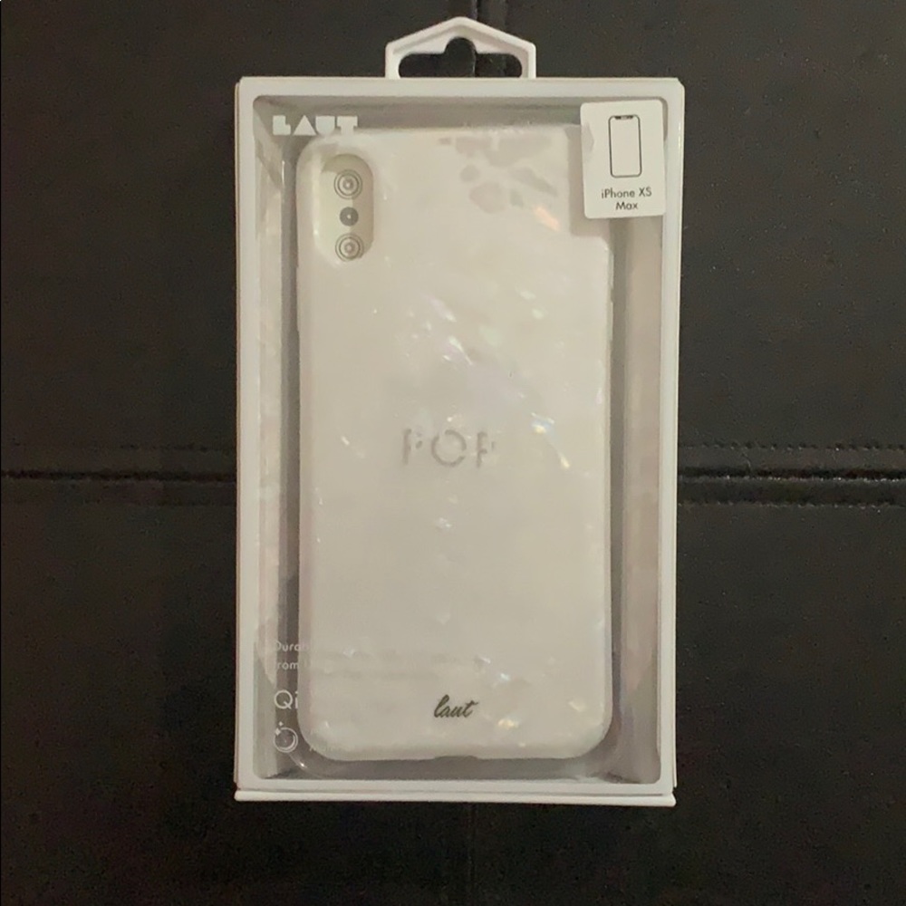 iPhone XS Max LAUT case pearl series